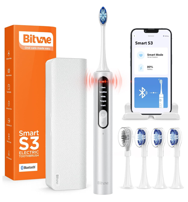 Зубная щетка электрическая Bitvae S3 Smart (BVS3-w) - Фото 1