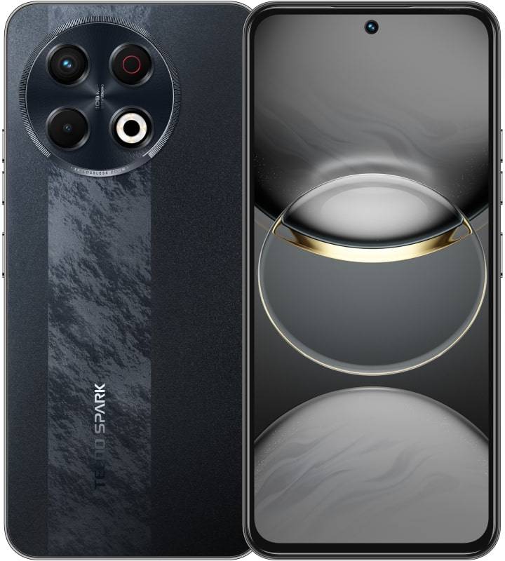 Смартфон Tecno Spark 30 Pro 8/256Gb Obsidian Edge (KL7) - Фото 1