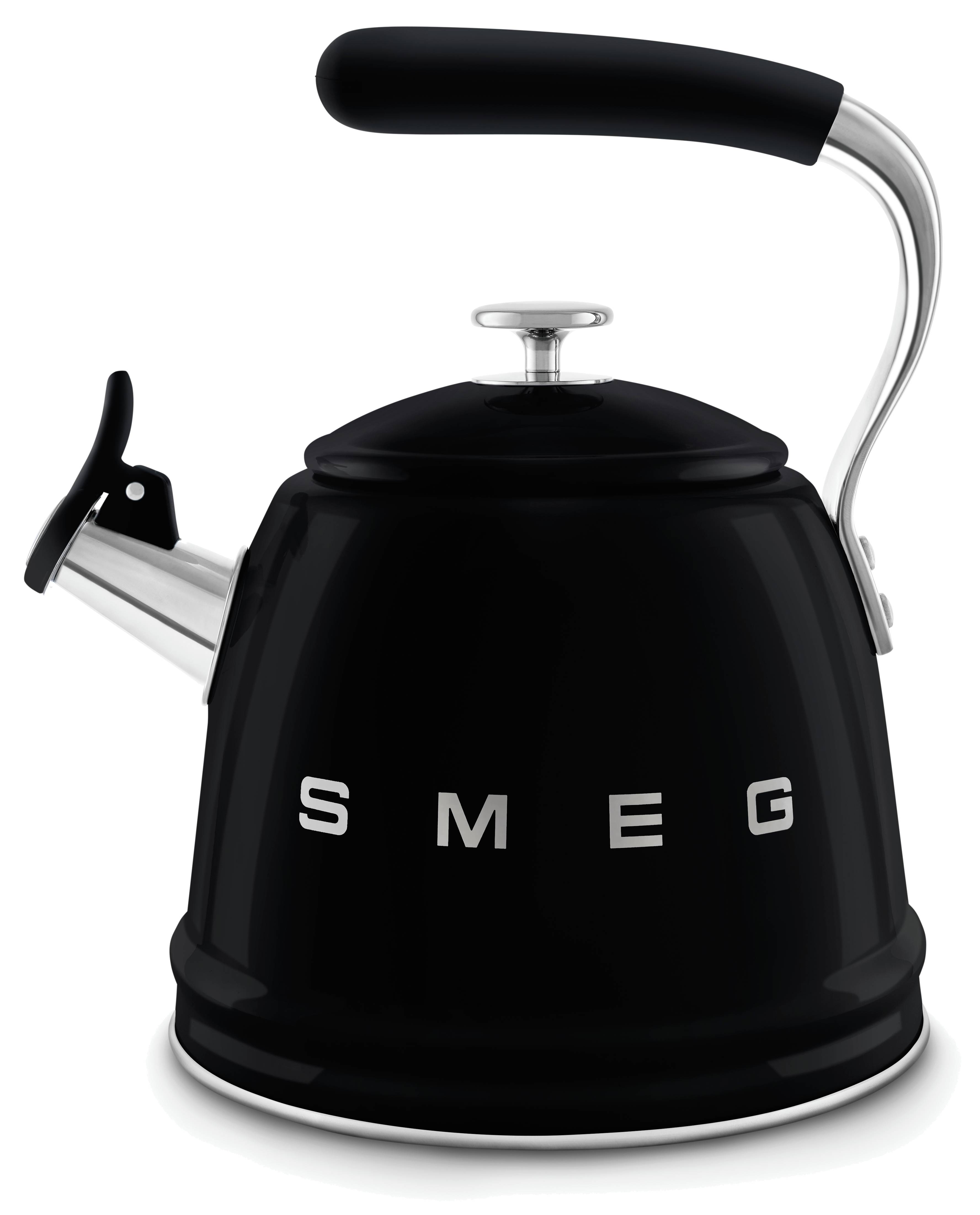 Чайник металлический Smeg WKF01BL - Фото 1