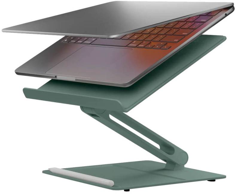 Підставка під ноутбук Native Union Desk Laptop Stand Slate Green (HOME-STAND-GRN) - Фото 1