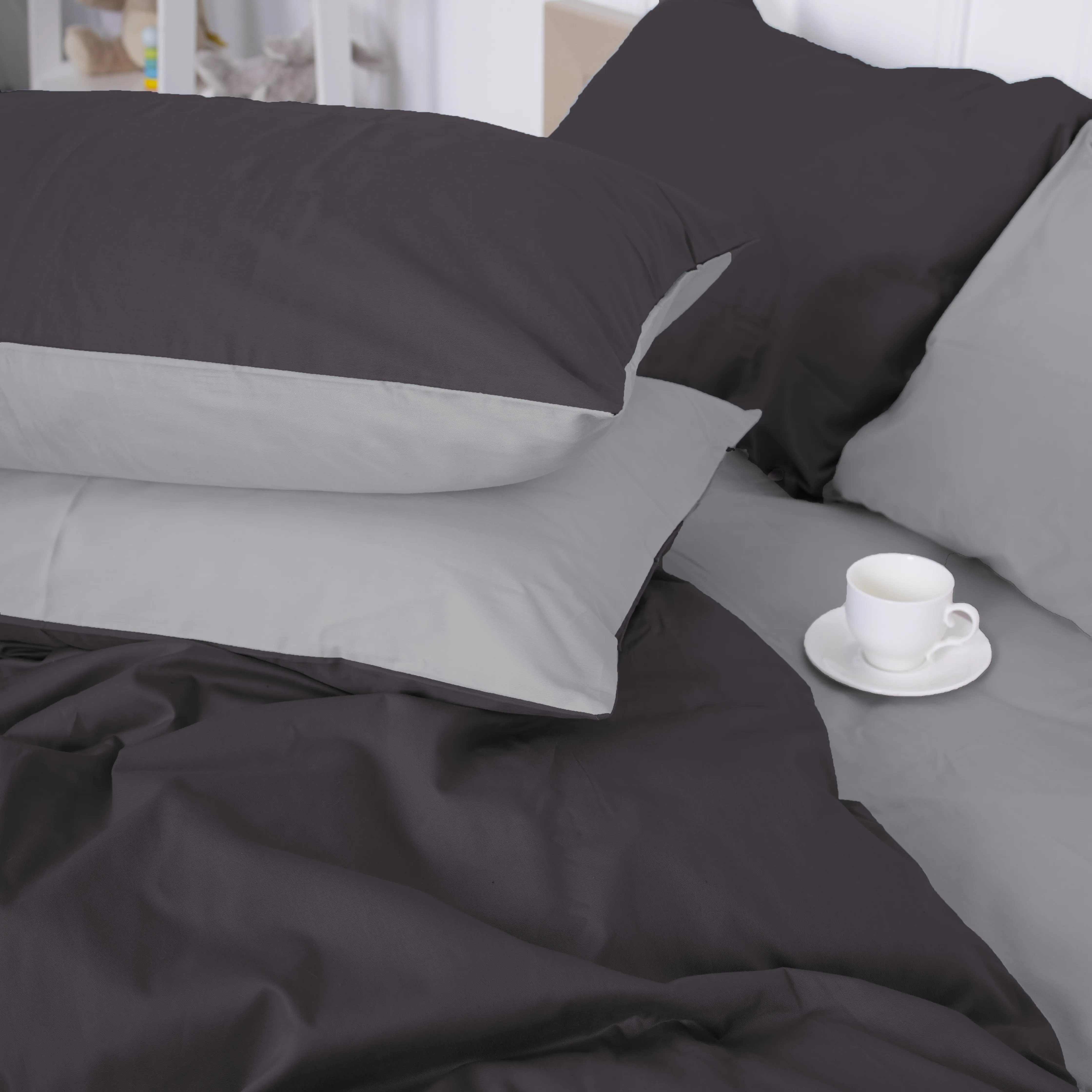 Купити Наволочка MirSon Сатин 0251+0240 Smoke 70х70 (2200001217980) - Фото 1 Наволочка MirSon Сатин 0251+0240 Smoke 70х70 (2200001217980) - Фото 1