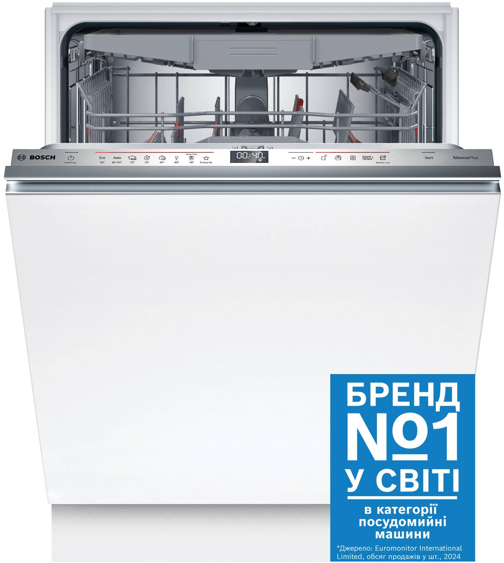 Посудомоечная машина встраиваемая Bosch SMV6ECX50K - Фото 1