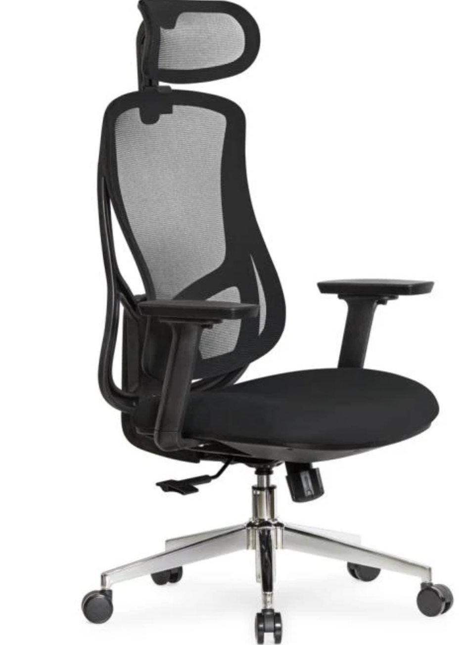 Крісло офісне Mealux Flow Fabric Black (HF-B30 F/B)