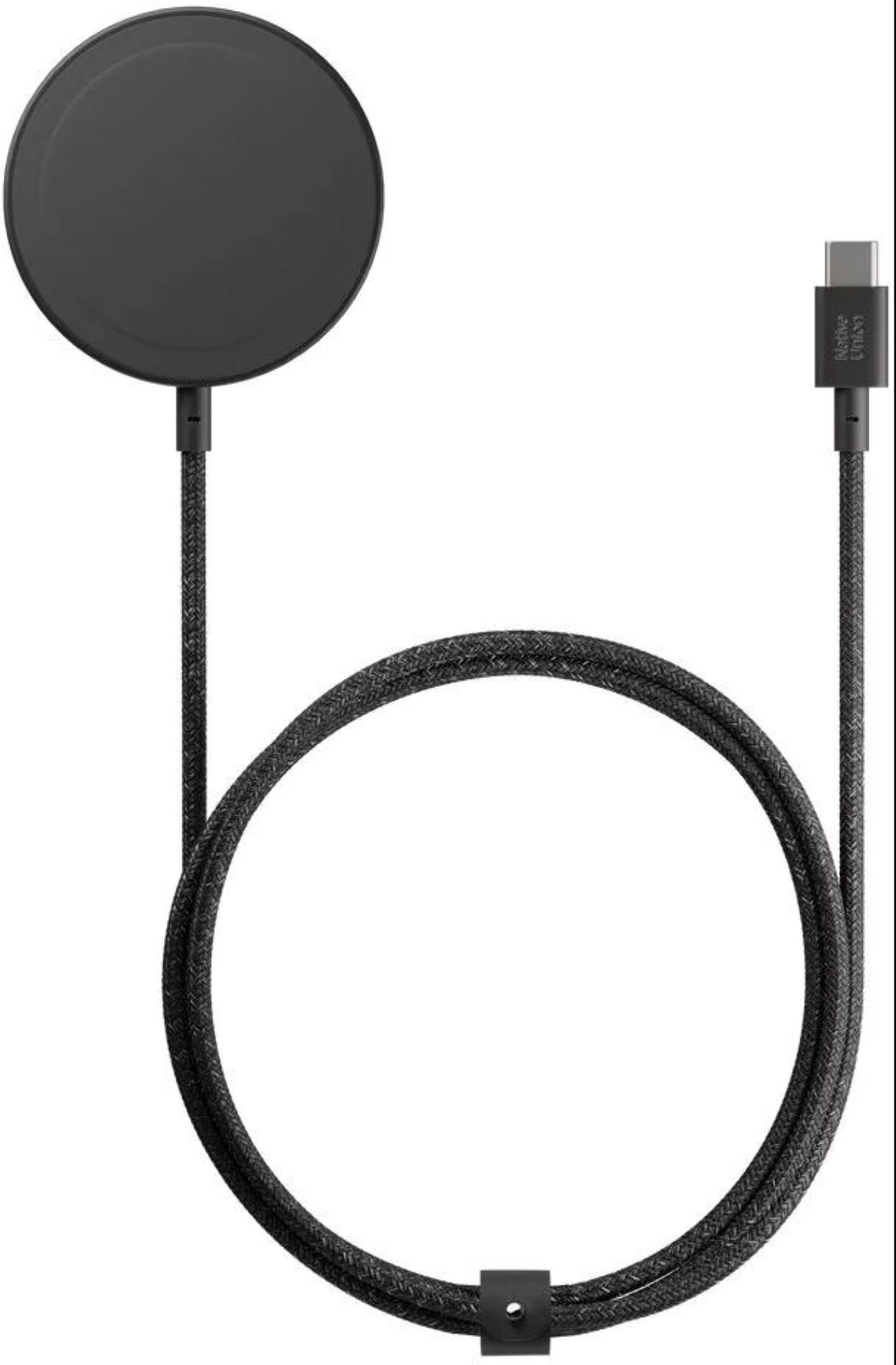 Беспроводное зарядное устройство Native Union SnapStand Qi2 Wireless Charger Black (SNST-QI2-BLK) - Фото 1