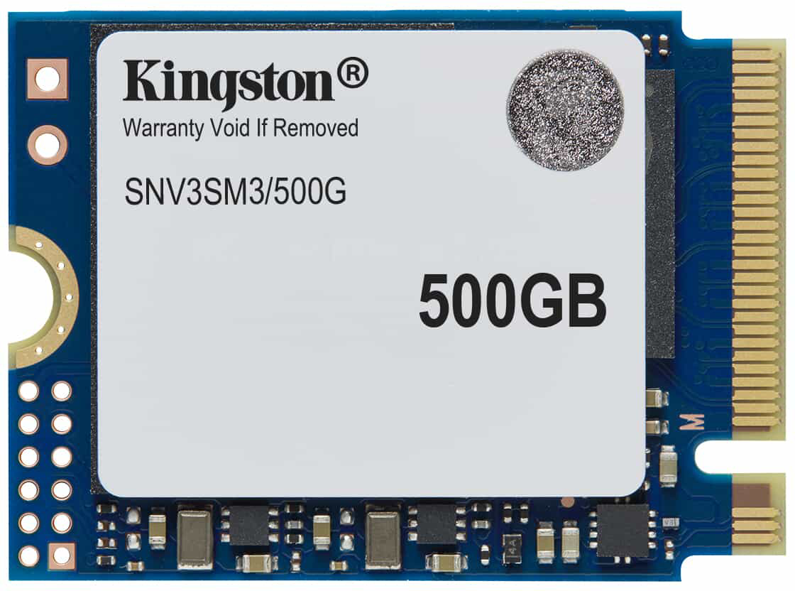 SSD-накопитель внутренний Kingston NV3 500GB M.2 2230 PCIe 4.0 x4 NVMe (SNV3SM3/500G) - Фото 1