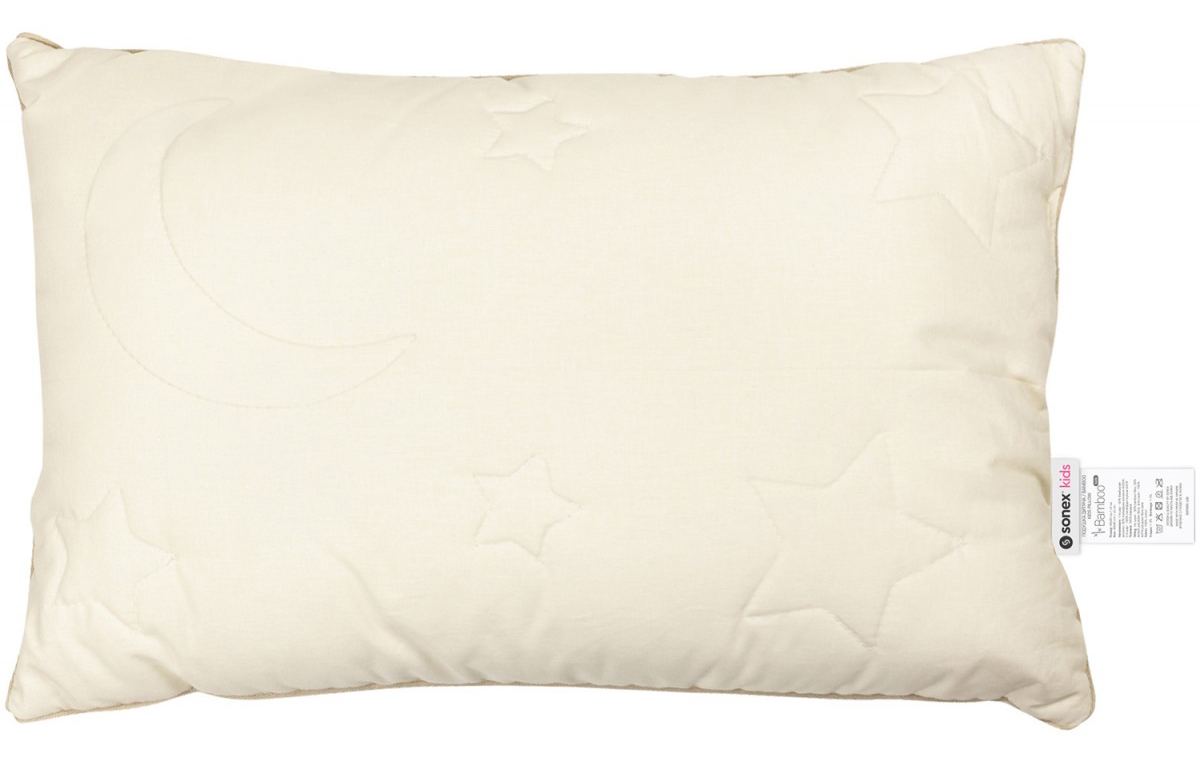 Подушка дитяча стандартна Sonex Bamboo Kids 40х60 см Бежева (SO102146) - Фото 1