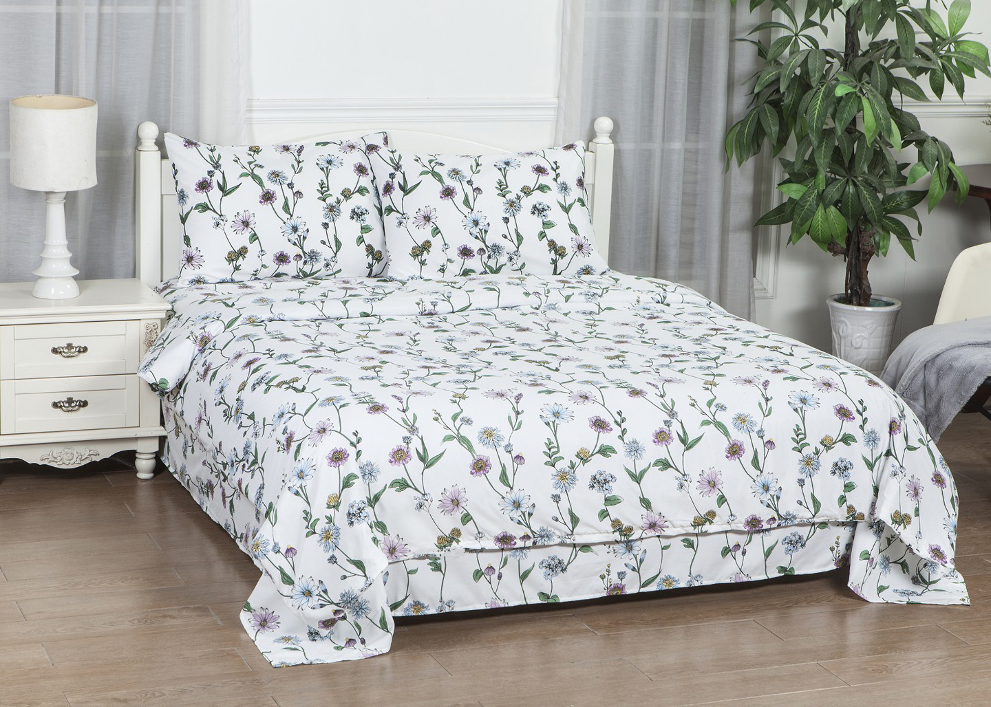 Комплект постільної білизни SOHO 180х220 см Spring (PATTERN 1-D) - Фото 1