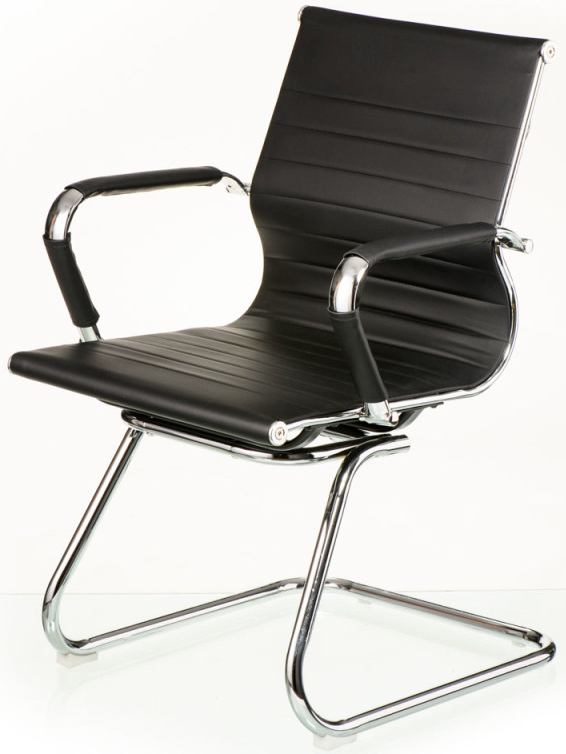 Кресло офисное Special4You Solano 2 Office Artleather Black (E7108) - Фото 1