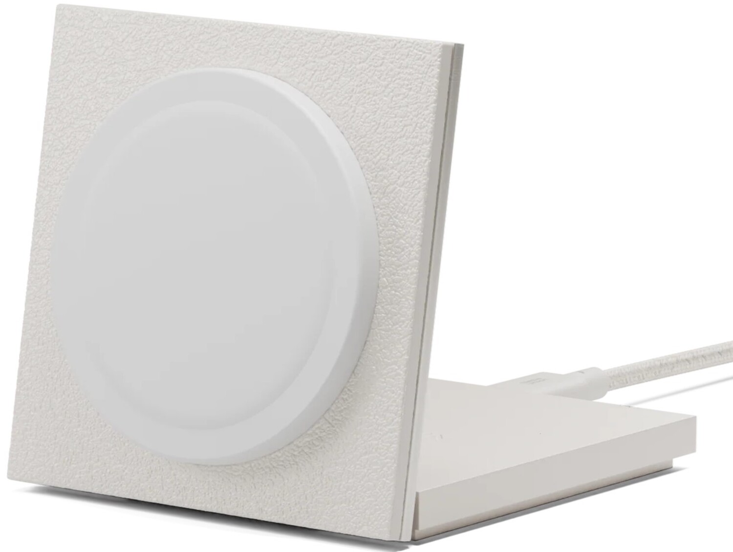 Бездротовий зарядний пристрій Native Union Rise Solo Qi2 Wireless Charger Sandstone (RS-SL-SAN) - Фото 1