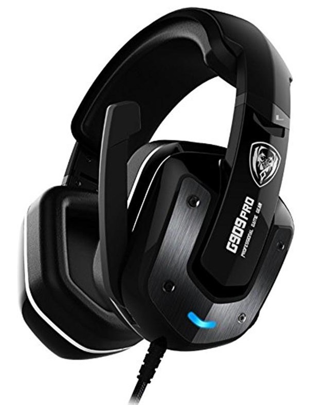 Гарнитура проводная игровая Somic G909 Pro Black (9590010164) - Фото 1