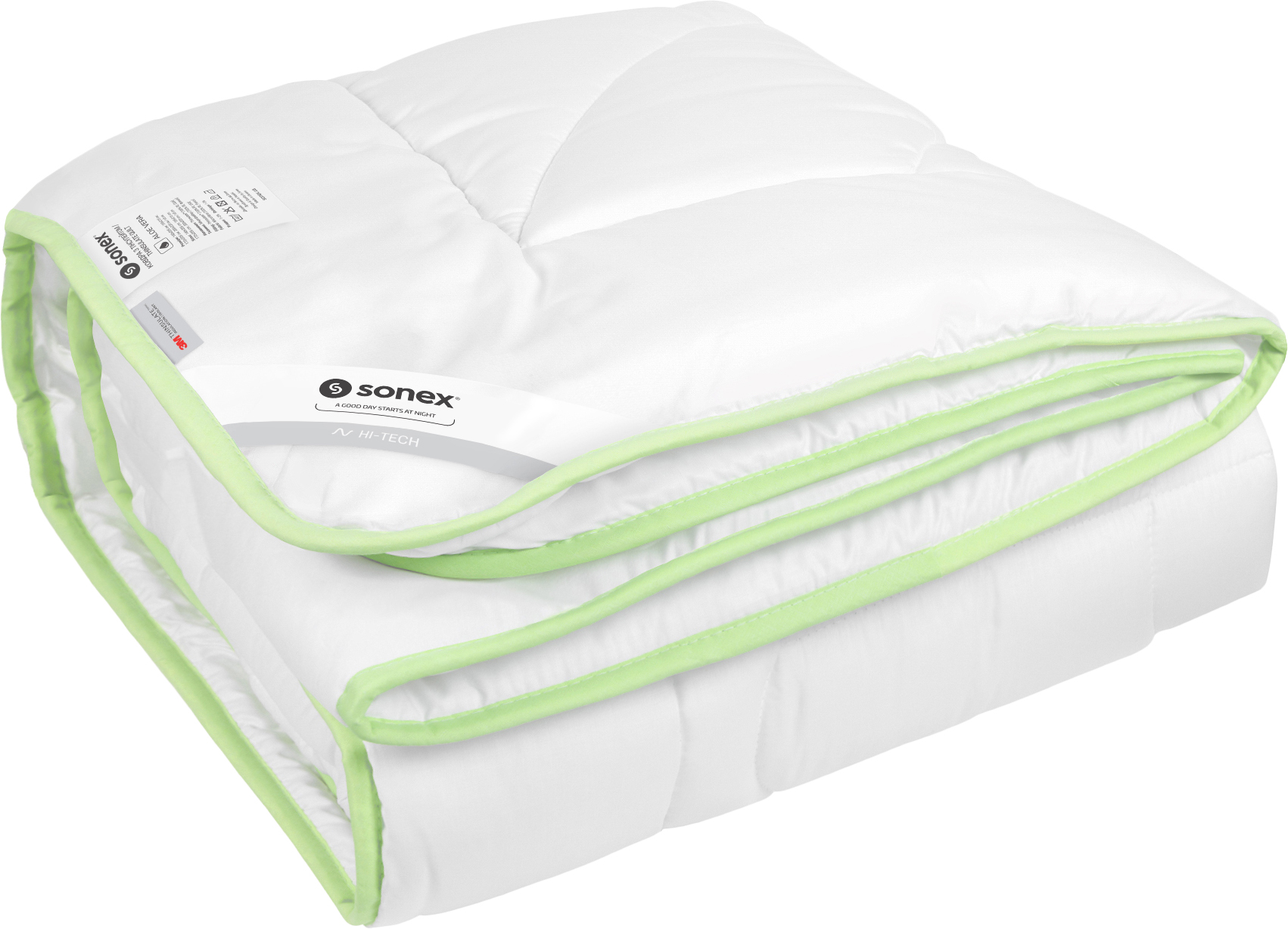 Одеяло всесезонное полуторное Sonex 155х215 тинсулейт Aloe Vera 3М Thinsulate (SO102039) - Фото 1