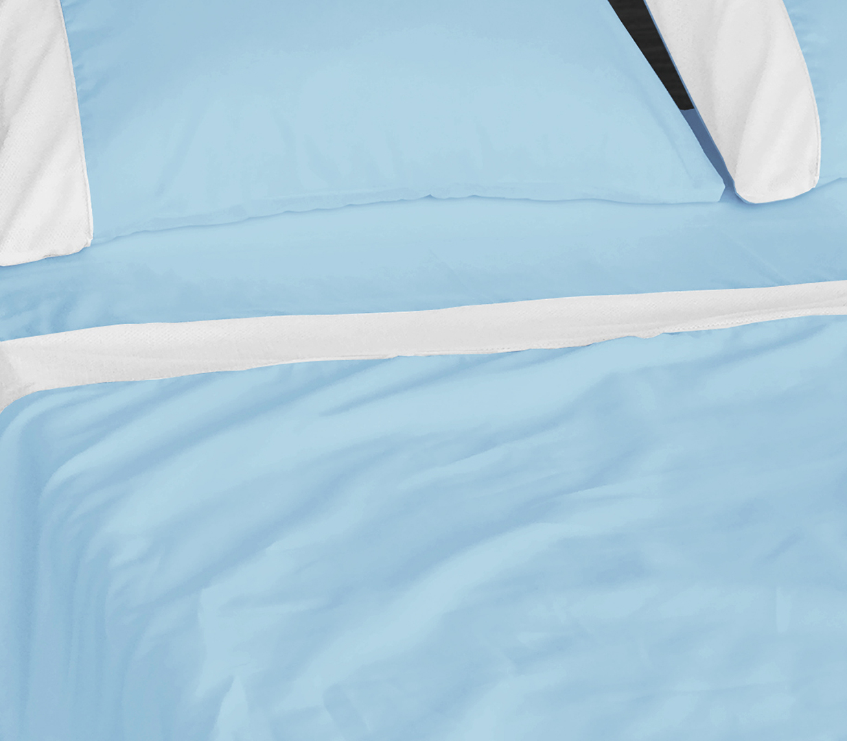 Пододеяльник двуспальный евро Sonex Aero Ocean Blue 200x220 (SO102281) - Фото 1