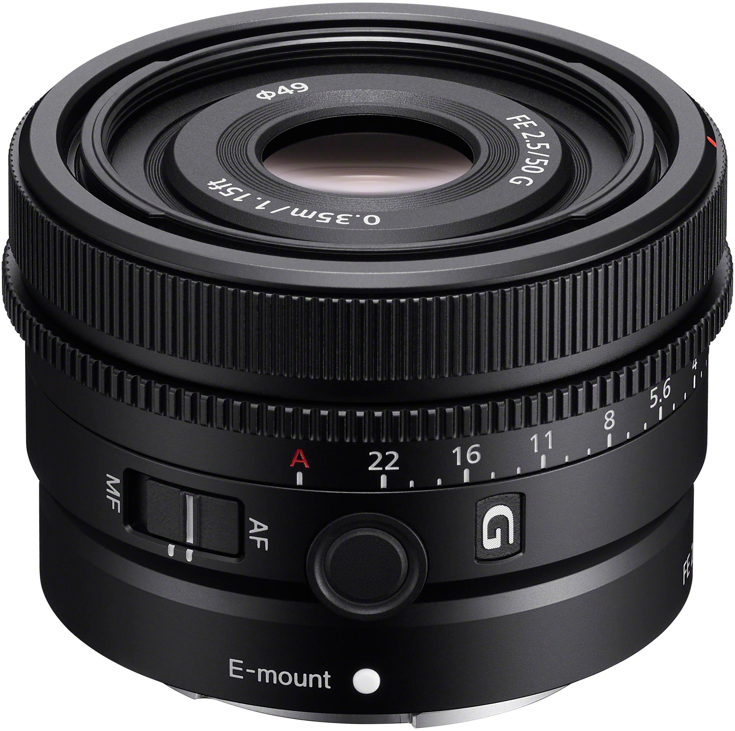 Об'єктив до фотокамери Sony 50mm f/2.5 G for NEX (SEL50F25G.SYX) - Фото 1