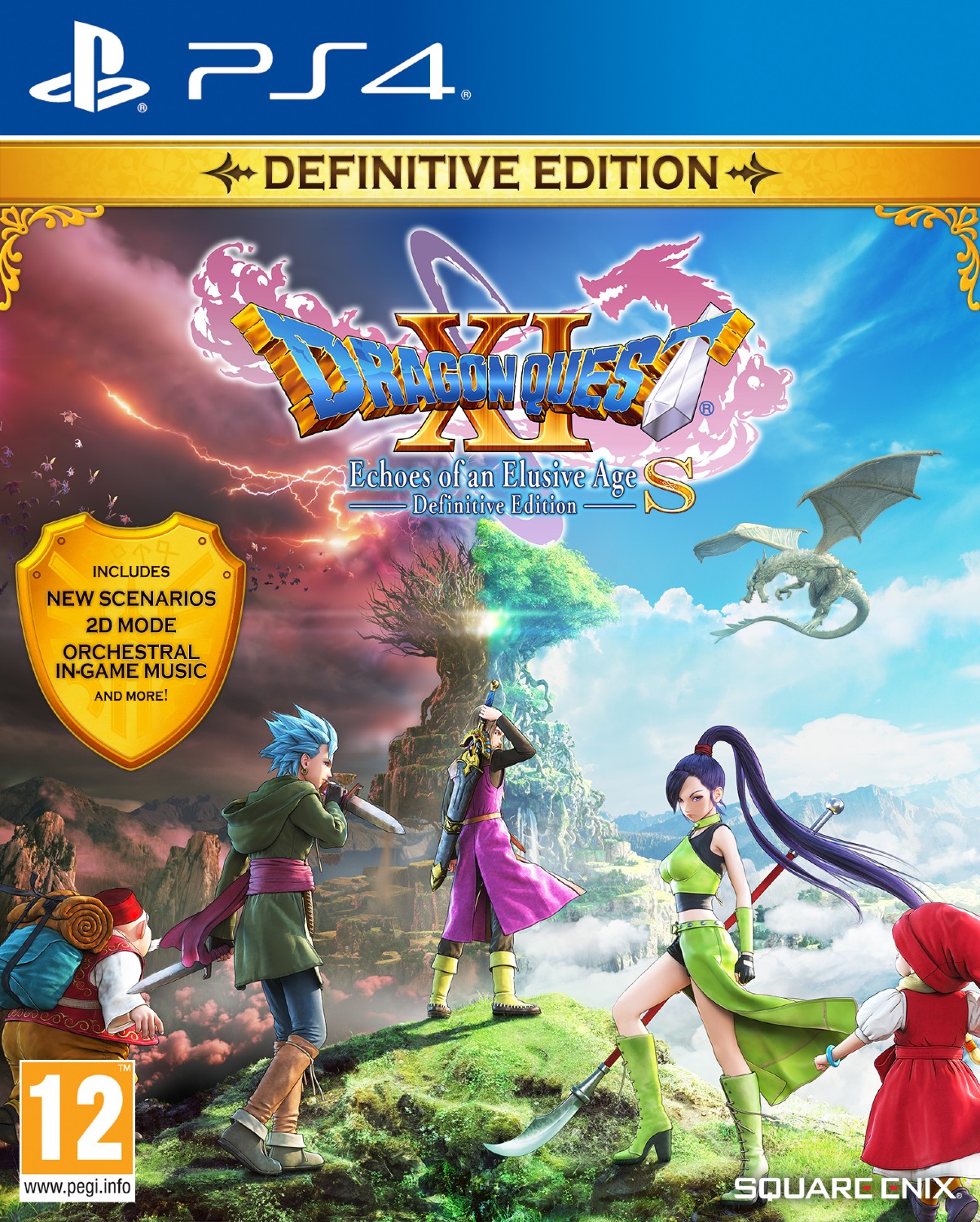Игровой диск PS4 DRAGON QUEST XI S: Echoes of an Elusive Age Definitive Edition [PS4, English version] - Фото 1