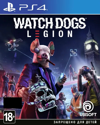 Уценка - Игровой диск PS4 Watch Dogs Legion [PS4] - Фото 1