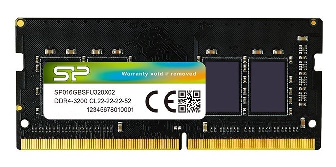 Память DDR Silicon Power DDR4-3200  8GB 1.2V CL22 (SP008GBSFU320X02) - Фото 1