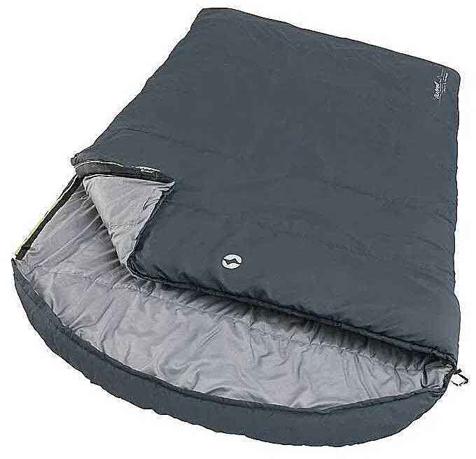 Спальний мішок Outwell Campion Lux Double Dark Grey/-1°C (400087) - Фото 1