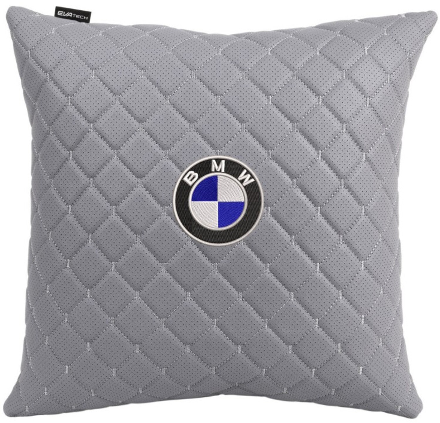Купити Автомобільна подушка EVAtech ECO BMW сіра з сірою ниткою SPBCSGGV005 - Фото 1 Автомобільна подушка EVAtech ECO BMW сіра з сірою ниткою SPBCSGGV005 - Фото 1