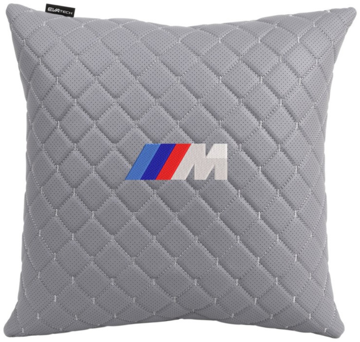 Купити Автомобільна подушка EVAtech ECO BMW M сіра з сірою ниткою SPBCSGGV006 - Фото 1 Автомобільна подушка EVAtech ECO BMW M сіра з сірою ниткою SPBCSGGV006 - Фото 1
