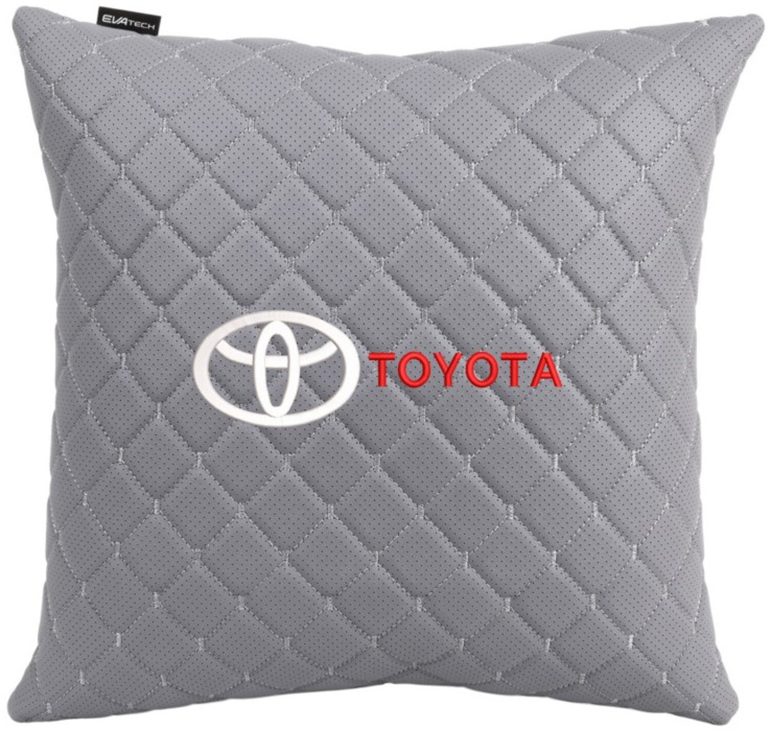 Купити Автомобільна подушка EVAtech ECO Toyota сіра з сірою ниткою SPBCSGGV031 - Фото 1 Автомобільна подушка EVAtech ECO Toyota сіра з сірою ниткою SPBCSGGV031 - Фото 1