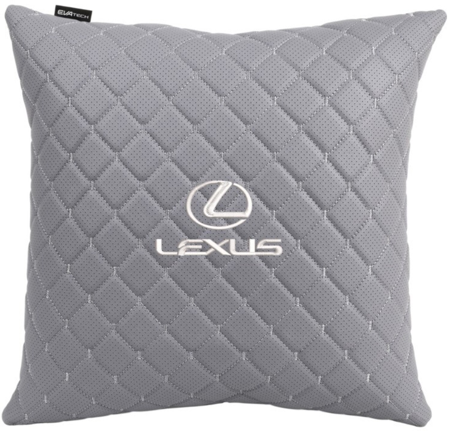Купити Автомобільна подушка EVAtech ECO Lexus сіра з сірою ниткою SPBCSGGV035 - Фото 1 Автомобільна подушка EVAtech ECO Lexus сіра з сірою ниткою SPBCSGGV035 - Фото 1