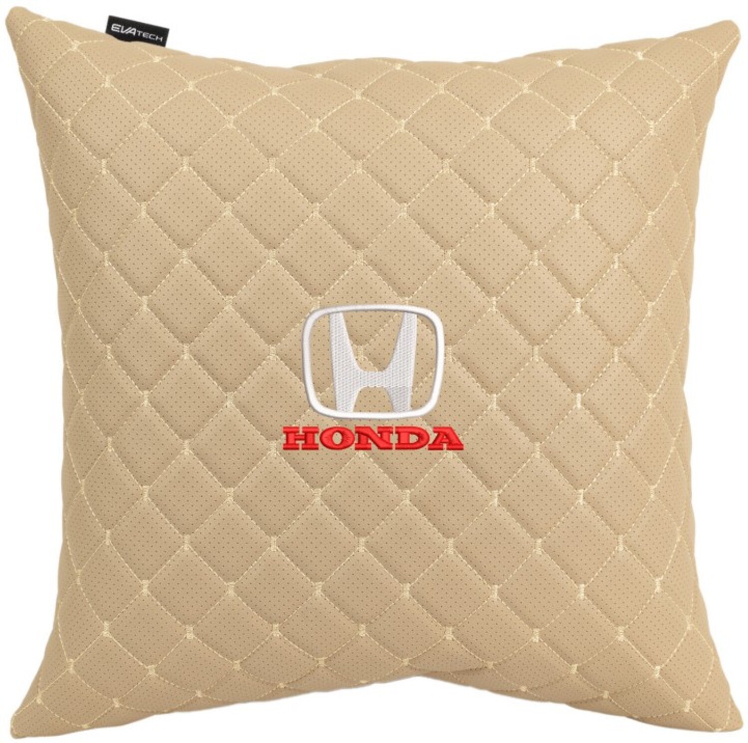 Купити Автомобільна подушка EVAtech ECO 40x40 см Honda бежева (SPBCSIIV060) - Фото 1 Автомобільна подушка EVAtech ECO 40x40 см Honda бежева (SPBCSIIV060) - Фото 1