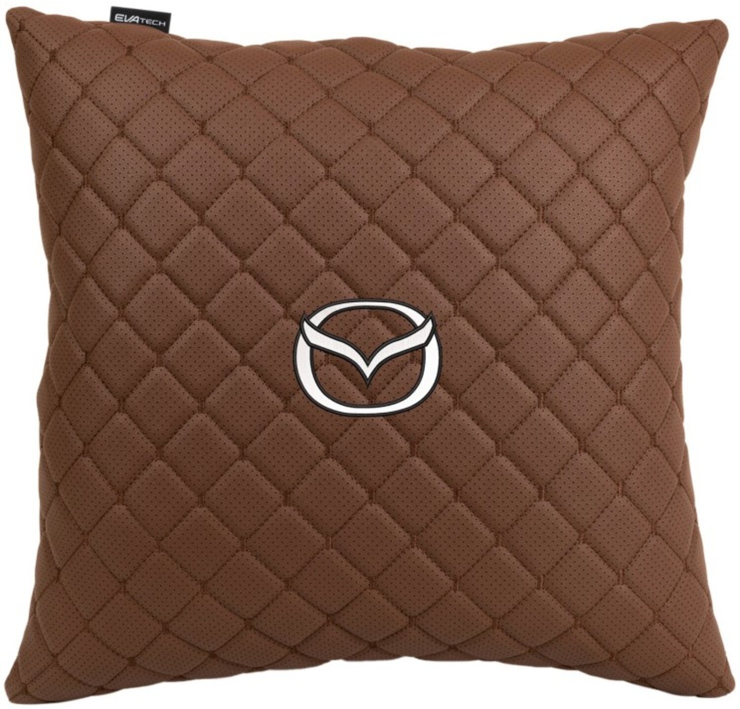 Купити Автомобільна подушка EVAtech ECO 40x40 см Mazda коричнева (SPBCSZZV015) - Фото 1 Автомобільна подушка EVAtech ECO 40x40 см Mazda коричнева (SPBCSZZV015) - Фото 1