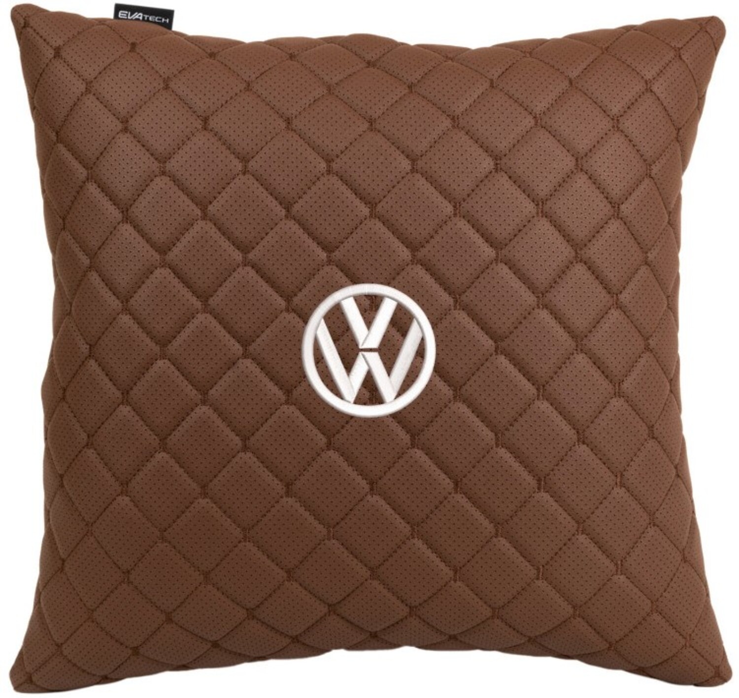 Купити Автомобільна подушка EVAtech ECO 40x40 см Volkswagen коричнева (SPBCSZZV032) - Фото 1 Автомобільна подушка EVAtech ECO 40x40 см Volkswagen коричнева (SPBCSZZV032) - Фото 1
