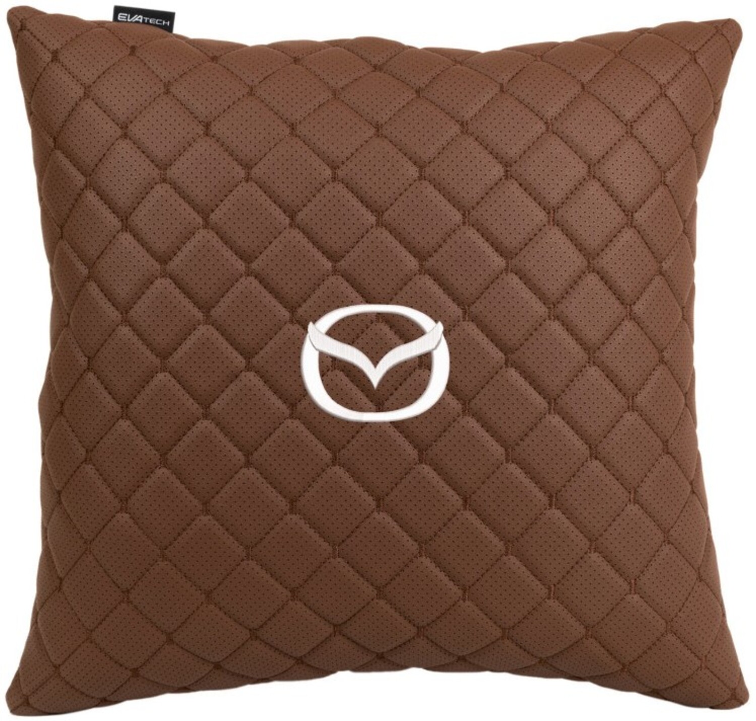 Купити Автомобільна подушка EVAtech ECO 40x40 см Mazda коричнева (SPBCSZZV099) - Фото 1 Автомобільна подушка EVAtech ECO 40x40 см Mazda коричнева (SPBCSZZV099) - Фото 1