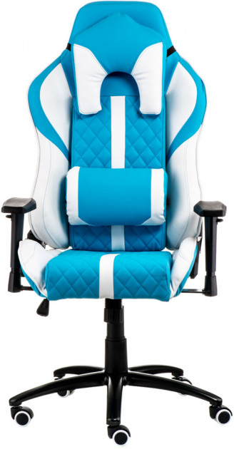 Кресло для геймеров Special4You ExtremeRace Light Blue/White (E6064) - Фото 1
