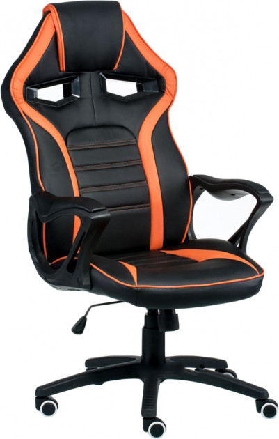 Кресло для геймеров Special4You Game black/orange E5395 - Фото 1