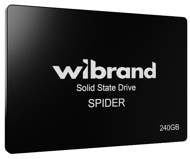 SSD-накопитель внутренний Wibrand Spider 240GB 2.5" 7mm SATAIII Standard (WI2.5SSD/SP240GBST) - Фото 1