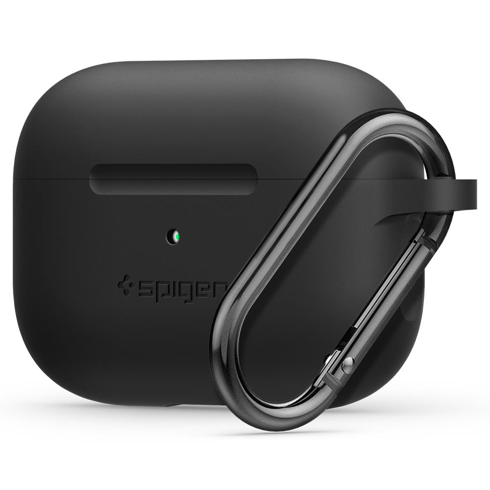 Чехол для наушников Spigen for Airpods Pro Silicone Fit, Black (ASD00533) - Фото 1