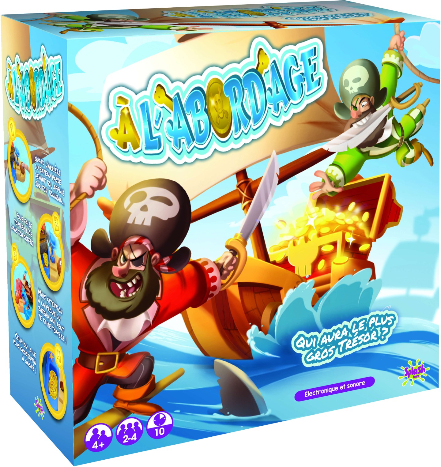 Настольная игра интерактивная Splash Toys Все на борт (ST30127) - Фото 1