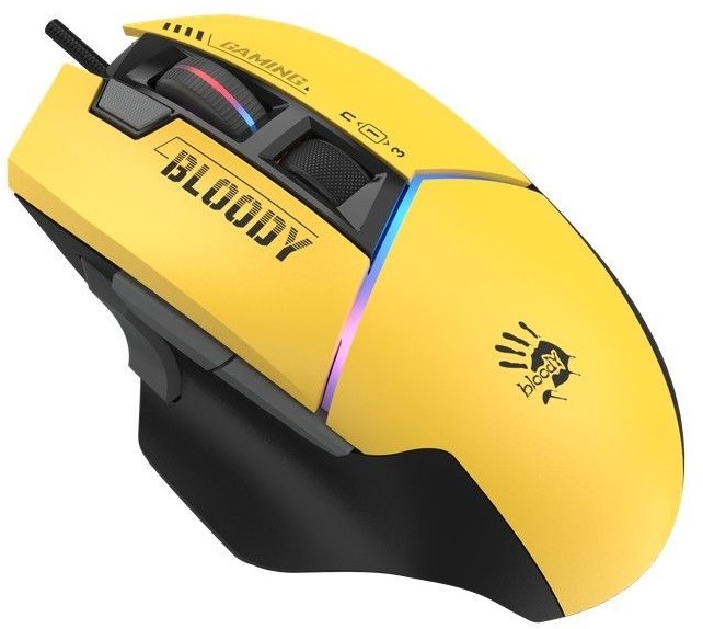 Мышь проводная игровая Bloody W95 Ultra (Sports Lime) - Фото 1