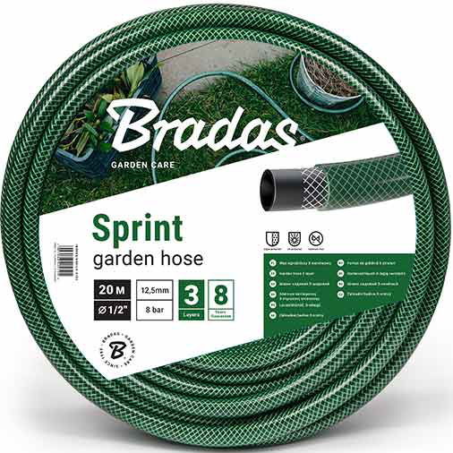 Купити Шланг поливочний BRADAS Sprint 1/2" 30 м (WFS1/230) - Фото 1 Шланг поливочний BRADAS Sprint 1/2" 30 м (WFS1/230) - Фото 1