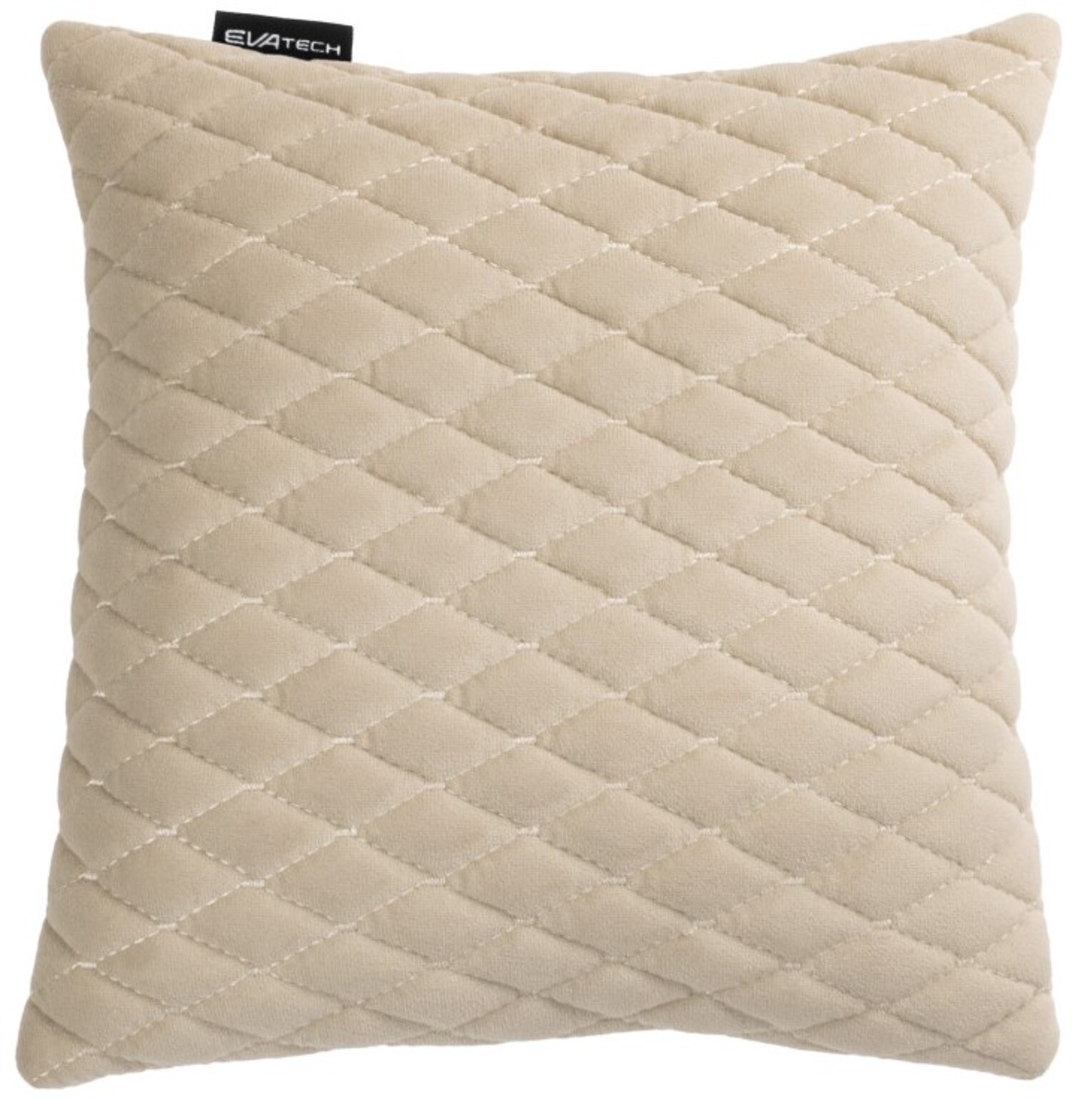 Купити Автомобільна подушка EVAtech бежева з бежевою ниткою, малий ромб SPSALMRII - Фото 1 Автомобільна подушка EVAtech бежева з бежевою ниткою, малий ромб SPSALMRII - Фото 1