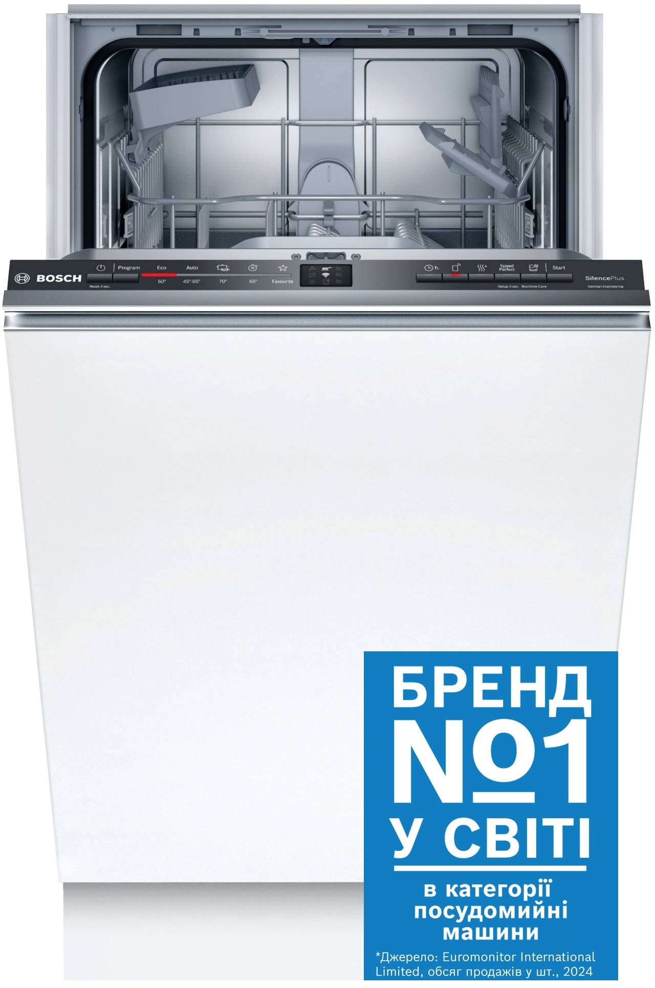 Посудомоечная машина встраиваемая Bosch SPV2IKX10K - Фото 1