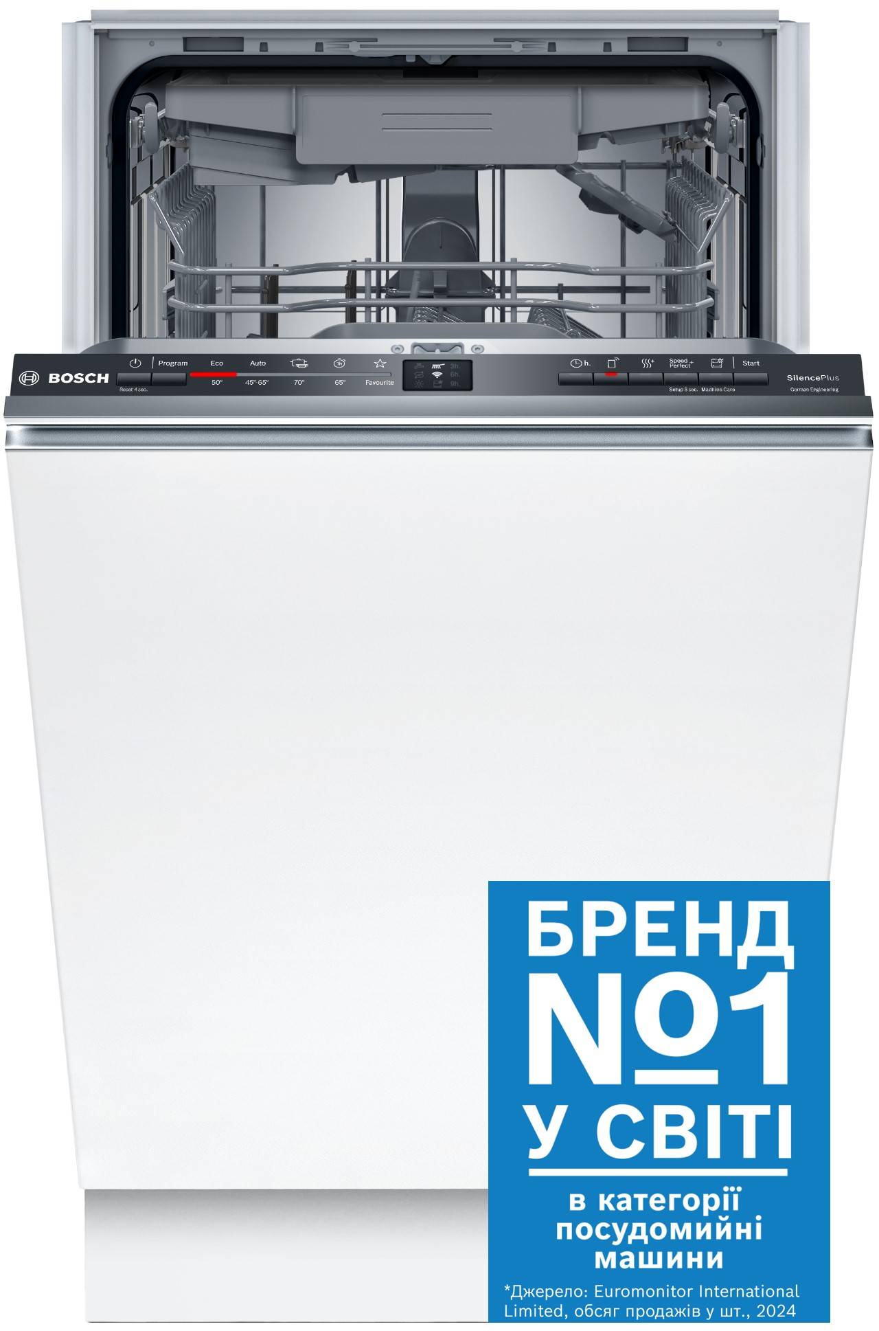 Посудомоечная машина встраиваемая Bosch SPV2XMX01K - Фото 1