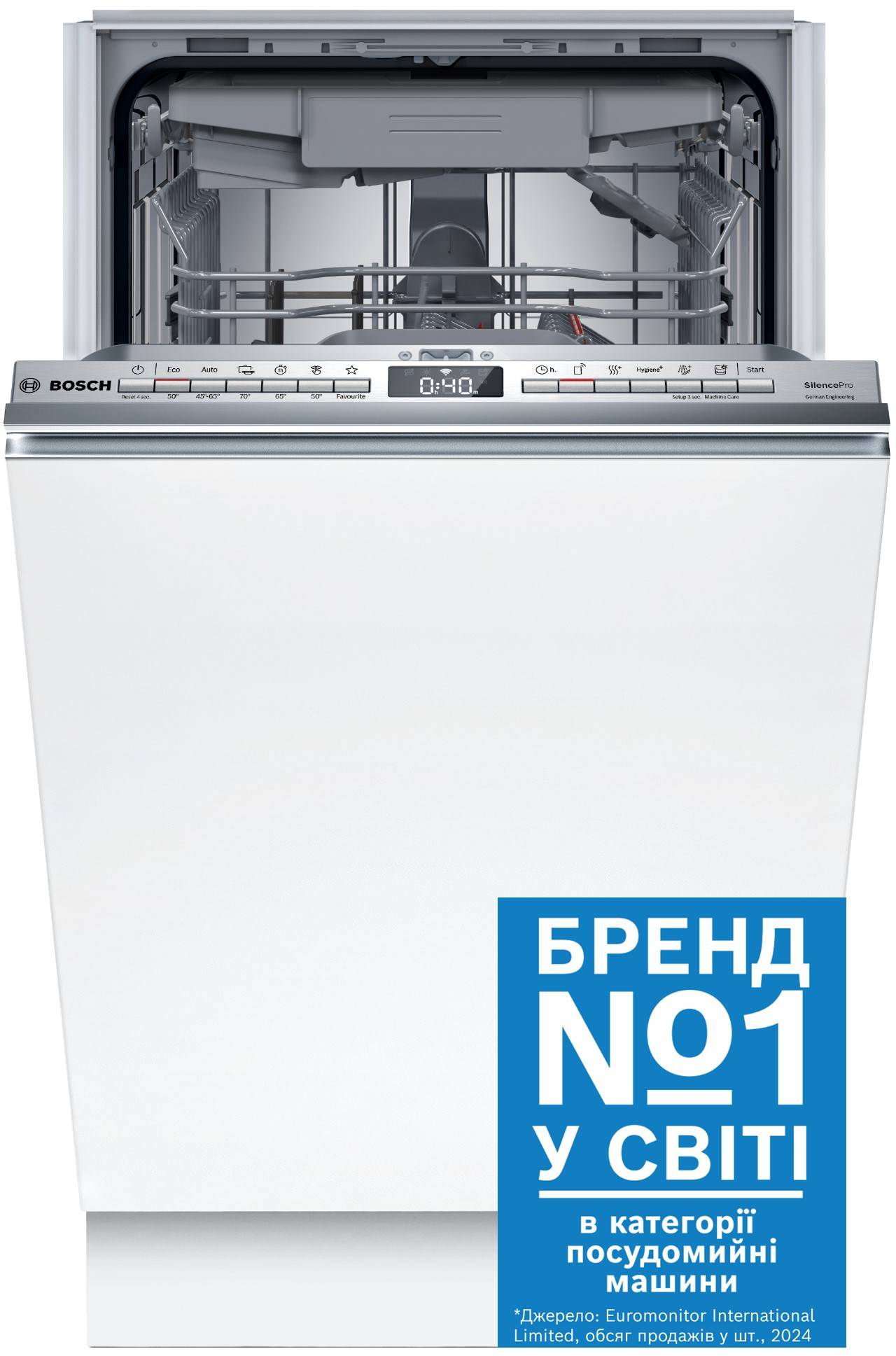 Посудомоечная машина встраиваемая Bosch SPV6EMX65Q - Фото 1