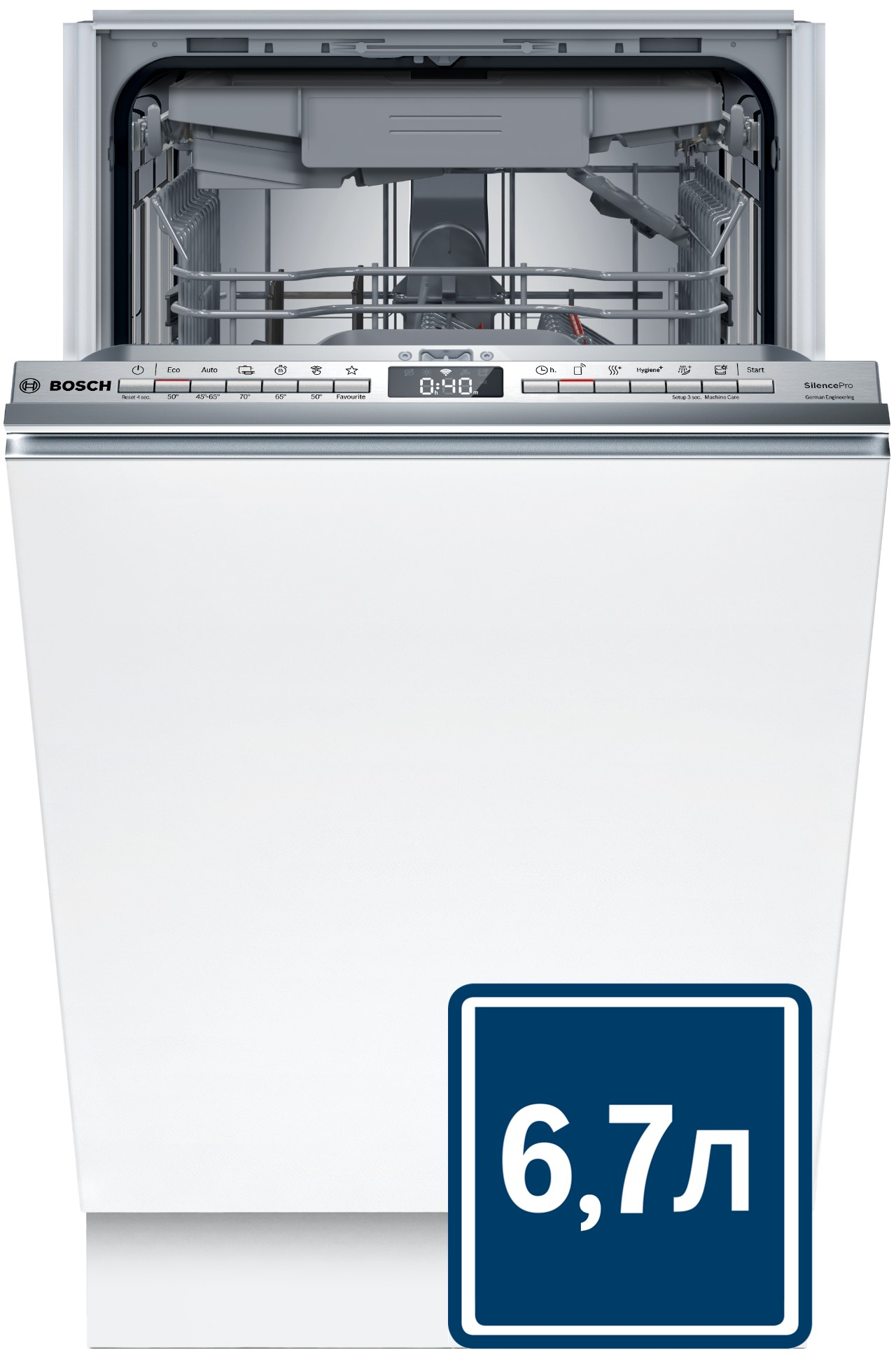 Посудомоечная машина встраиваемая Bosch SPV6EMX65Q - Фото 1
