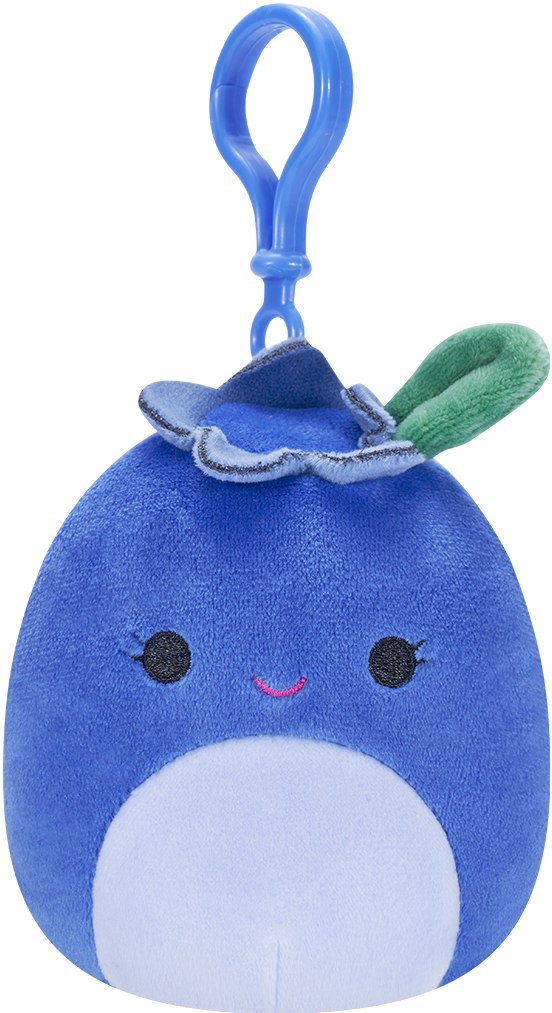 Мягкая игрушка брелок SQUISHMALLOWS ЧЕРНИКА БЛУБИ (9 cm) (SQCP00147) - Фото 1
