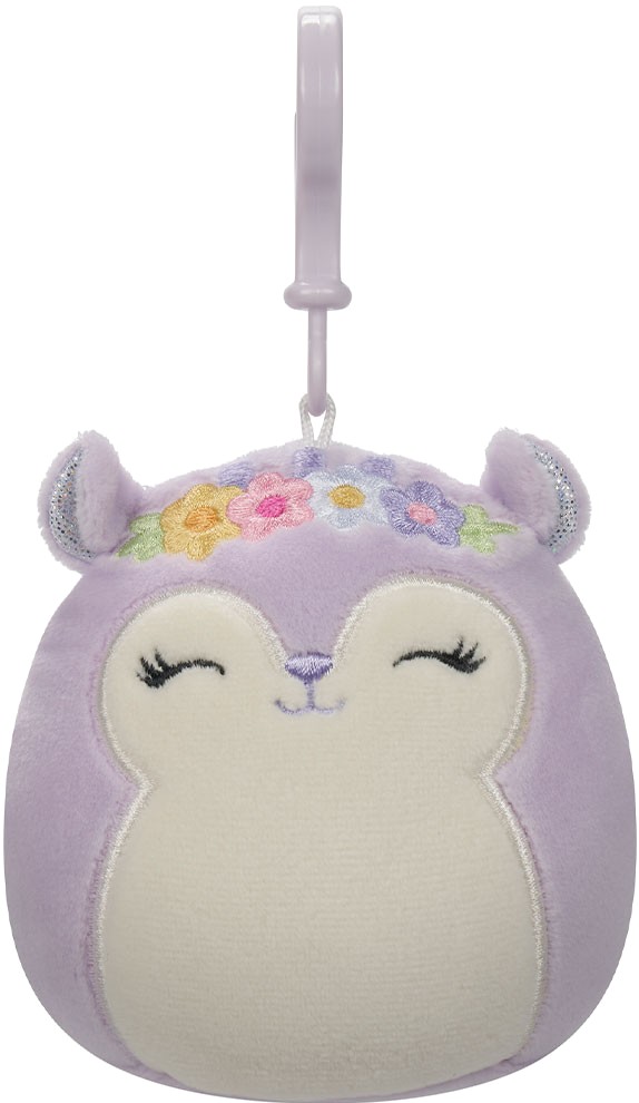М'яка іграшка тварина SQUISHMALLOWS БІЛКА СІДНІ (SQCP00180) - Фото 1