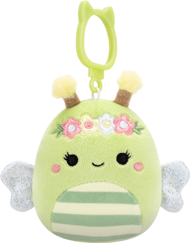 Мягкая игрушка брелок SQUISHMALLOWS ПЧЕЛКА СИБИЛ 9 см (SQCP00460) - Фото 1