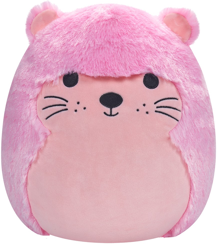 Мягкая игрушка герой SQUISHMALLOWS РОЗОВАЯ ВЫДРА (SQCR00344) - Фото 1