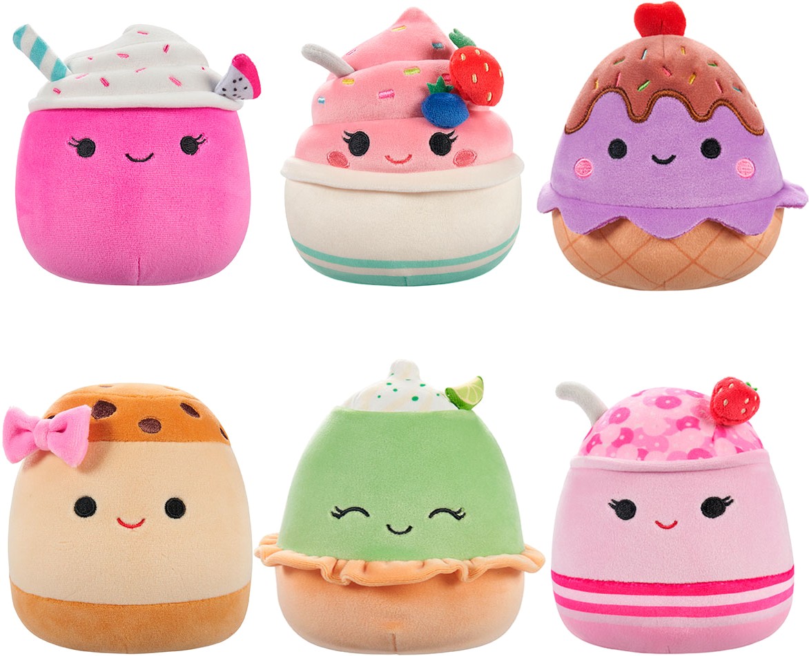Мягкая игрушка животное SQUISHMALLOWS ВЕСЕЛЫЕ ДЕСЕРТИКИ (SQCR05583) - Фото 1