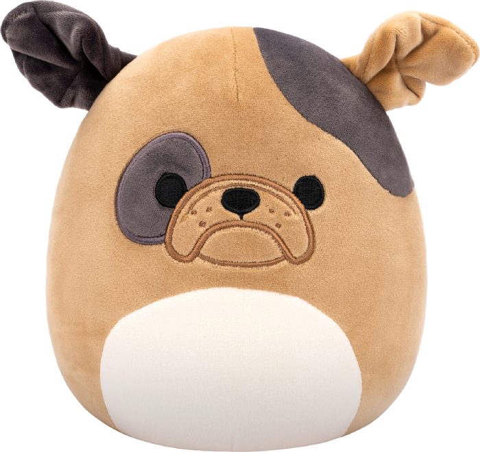 Мягкая игрушка герой SQUISHMALLOWS БУЛЬДОГ ЛОФЕР 19 cm (SQCR06596) - Фото 1