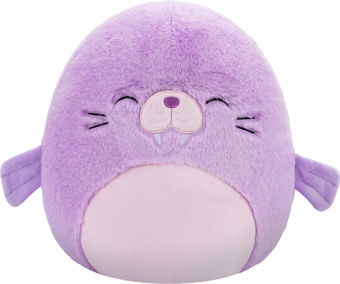 Мягкая игрушка герой SQUISHMALLOWS МОРЖ ВИННИ 30 cm (SQCR06680) - Фото 1