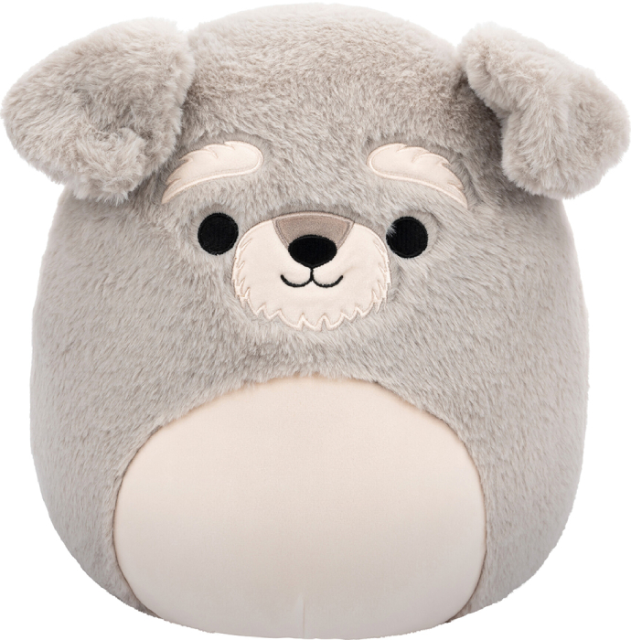 Мягкая игрушка герой SQUISHMALLOWS ШНАУЦЕР ШОН 30 cm (SQCR06682) - Фото 1