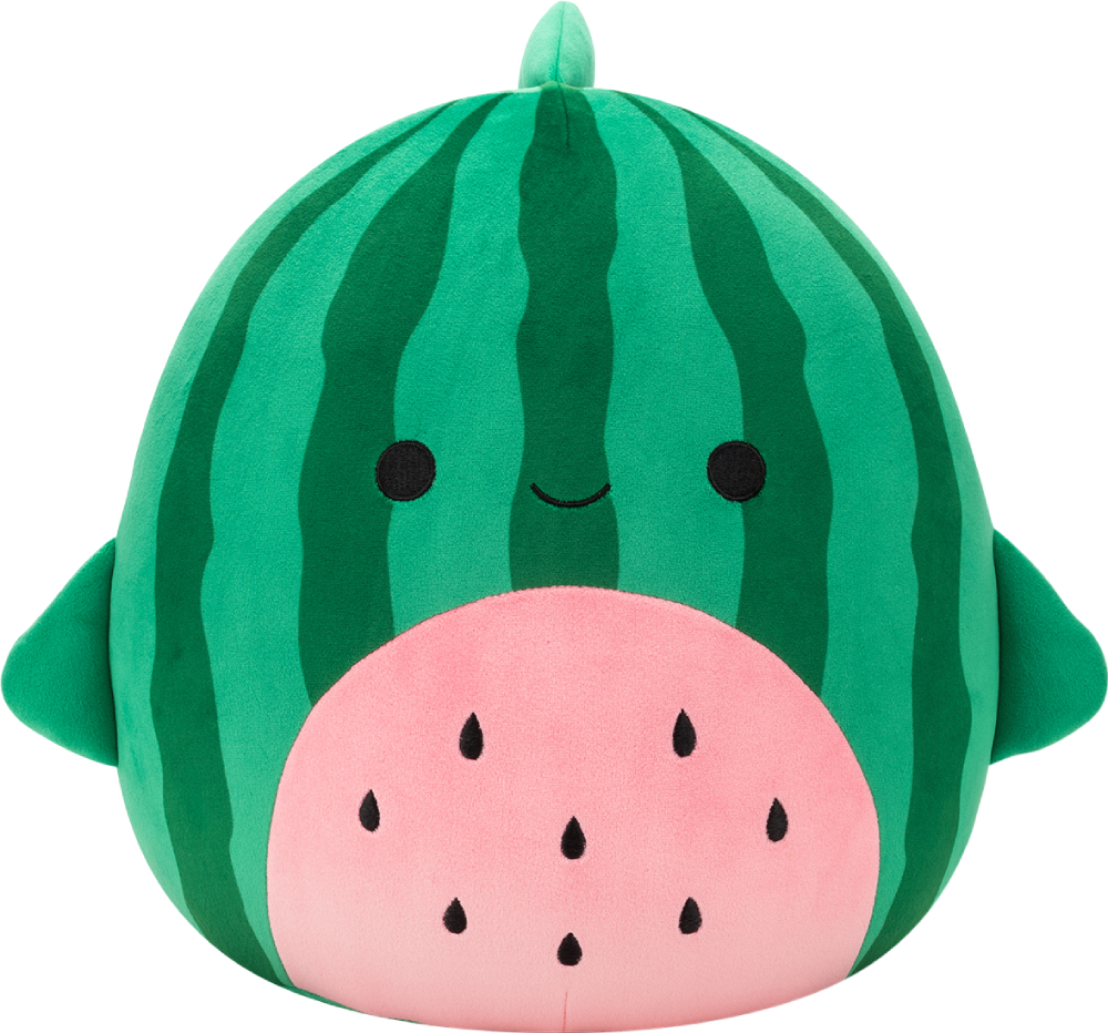 Мягкая игрушка герой SQUISHMALLOWS КИТ-АРБУЗИК КРИСТОФЕР 30 см (SQCR07967) - Фото 1